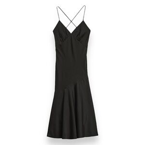 BANANA REPUBLIC Black Sexy Feminine Dress